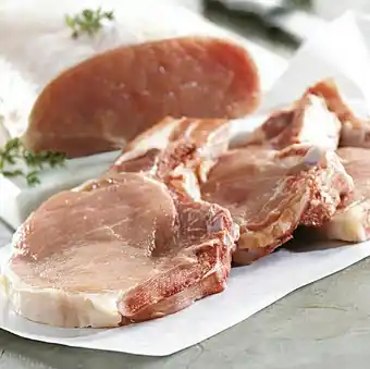 Spar PORC : CÔTE ÉCHINE OU FILET AVEC OS offre
