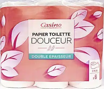 Spar Papier toilette douceur double épaisseur blanc offre