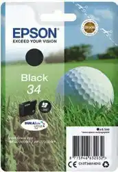CARTOUCHE NOIRE 34 BALLE DE GOLF
