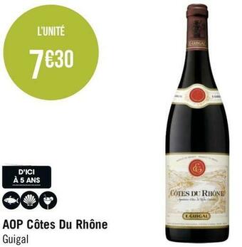 Géant Casino AOP Côtes Du Rhône offre