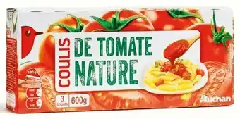 Auchan COULIS DE TOMATE offre