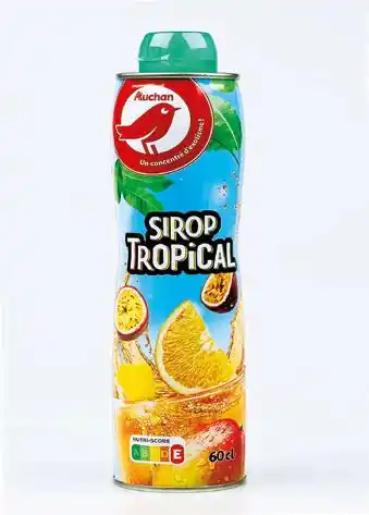 Auchan SIROP TROPICAL offre