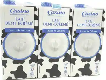 Géant Casino Lait demi-écrémé offre