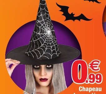 Bazarland Chapeau de sorcière offre