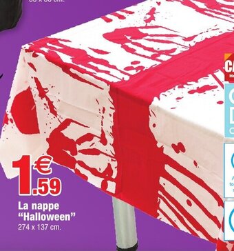 Bazarland La nappe "Halloween" offre