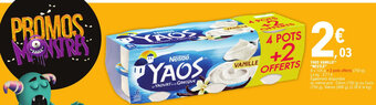 YAOS VANILLE(Âč) "NESTLE"