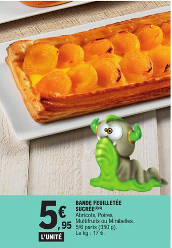 BANDE FEUILLETÉE SUCRÉE (2X(5)
