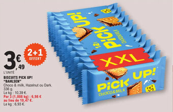 E.Leclerc BISCUITS PICK UP! "BAHLSEN" offre