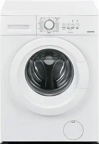 Géant Casino Lave-linge frontal OCEALL5800WS Blanc offre