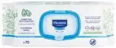 Auchan MUSTELA LINGETTES NETTOYANTES À L'AVOCAT BIO offre