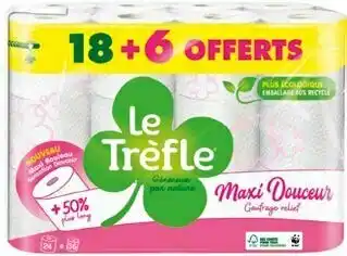 Auchan PAPIER TOILETTE MAXI DOUCEUR offre