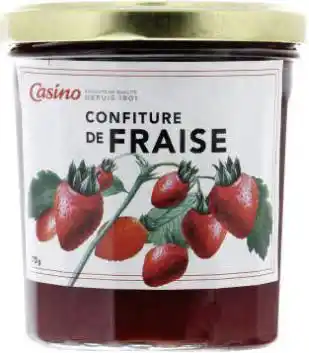 Géant Casino Confiture de Fraise offre