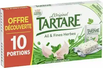Géant Casino TARTARE L’Original Ail & Fines Herbes 32% M.G. offre