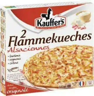 Flammekueches Alsaciennes surgelées