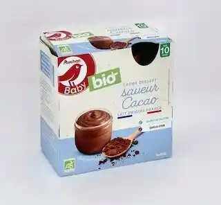 Auchan BON PLAN DE LA GAMME DES DESSERTS AUCHAN BABY BIO offre