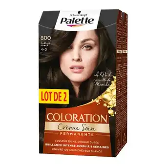 Auchan COLORATION PALETTE offre