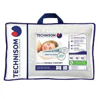 Auchan OREILLER HYBRIDE MEMOIRE DE FORME offre
