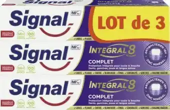 Géant Casino Dentifrice Integral 8 Soin Complet offre