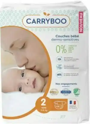 Géant Casino Couches bébé dermo-sensitives offre