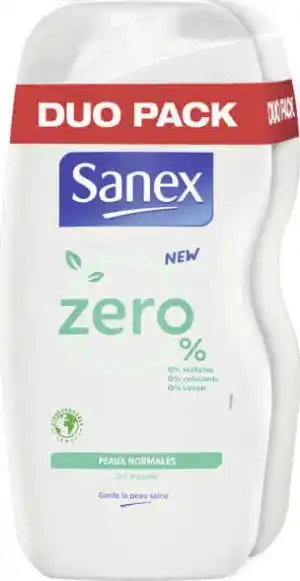 Gel douche Zero % Peaux Normales