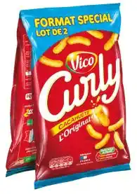 Auchan CURLY CACAHUÈTES offre