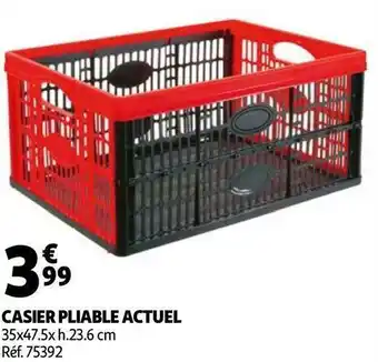 Auchan CASIER PLIABLE offre