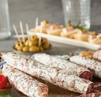 Auchan LOT DE 5 SAUCISSONS SECS offre
