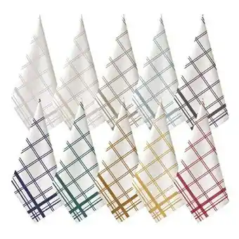 Auchan LOT DE 10 TORCHONS 50X70 CM offre