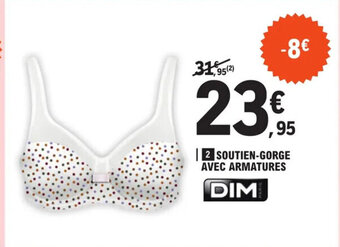 E.Leclerc SOUTIEN-GORGE AVEC ARMATURES offre
