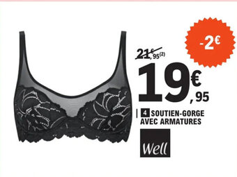 E.Leclerc SOUTIEN-GORGE AVEC ARMATURES offre