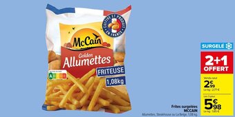 Carrefour Market Frites surgelées MCCAIN offre