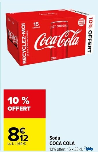 Carrefour Market Soda COCA COLA offre