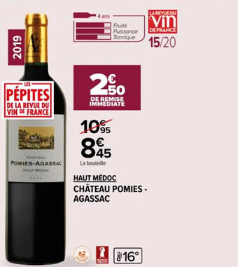 HAUT MÉDOC CHÂTEAU POMIES - AGASSAC