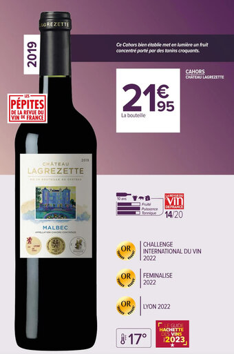 Carrefour Market CAHORS CHÂTEAU LAGREZETTE offre