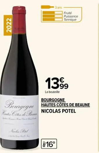 Carrefour Market BOURGOGNE HAUTES CÔTES DE BEAUNE offre