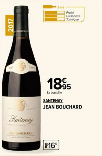 Carrefour Market SANTENAY JEAN BOUCHARD offre