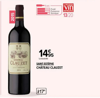 SAINT ESTÈPHE CHÂTEAU CLAUZET