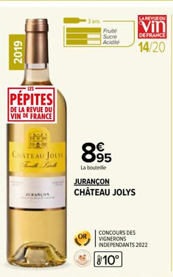 Carrefour Market JURANÇON CHÂTEAU JOLYS offre