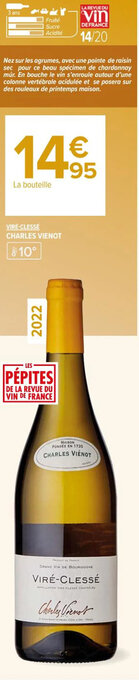 Carrefour Market VIRÉ-CLESSÉ CHARLES VIENOT offre