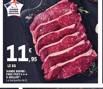 E.Leclerc VIANDE BOVINE FRANÇAISE offre