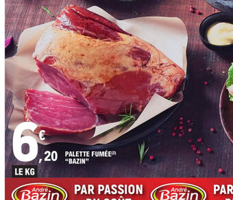 E.Leclerc PALETTE FUMÉE BAZIN offre