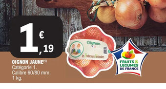 E.Leclerc OIGNON JAUNE offre