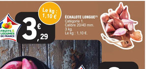 E.Leclerc ÉCHALOTE LONGUE offre