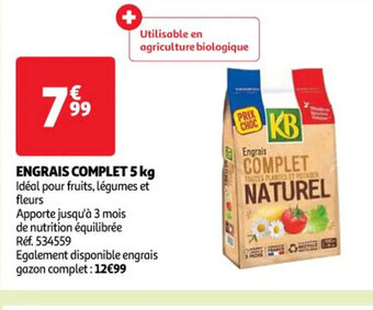 Auchan ENGRAIS COMPLET offre