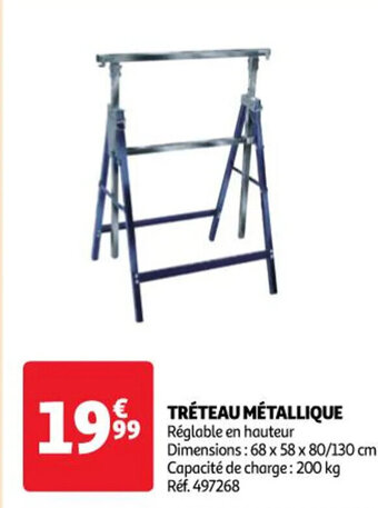 €TRÉTEAU MÉTALLIQUE