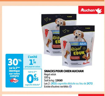 Auchan SNACKS POUR CHIEN AUCHAN offre