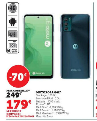 MOTOROLA G42