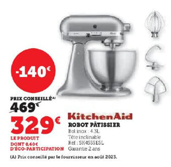 Hyper U ROBOT PÂTISSIER offre
