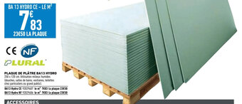 Brico Cash PLAQUE DE PLÂTRE BA13 offre