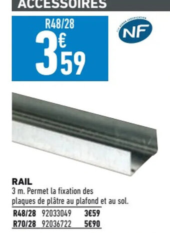 Brico Cash RAIL offre